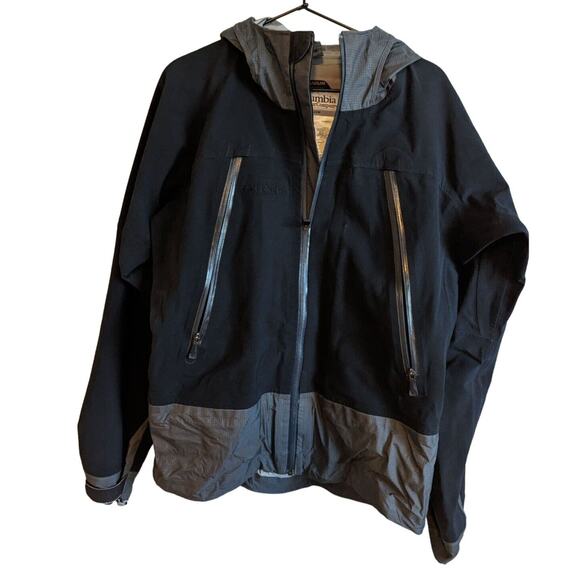 Columbia Tech Interchange Mens Sz M Softshell Winter Jacket Coat Black - Picture 1 of 5